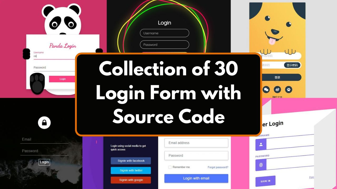 30 Login Form Collection with Source Code in HTML, CSS, and JavaScript.jpg